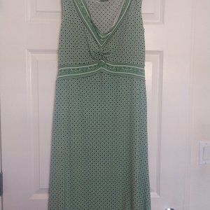 Max Studio Green Patterned Dress